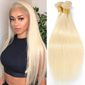 StariaHair 10-30 Inch #613 Blonde Straight Remy Human Hair Bundles