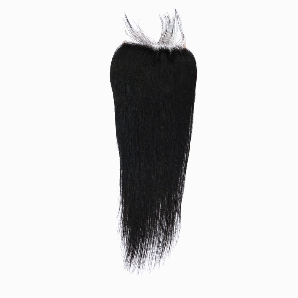 StariaHair 5x5 HD Lace Closure Straight #1B