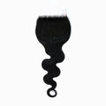 StariaHair 14-20 Inch HD Lace Closure Body Wave 4"x4" #1B