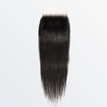 StariaHair 10-20 Inch 5"x5" Transparent Lace Closure Straight #1B