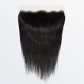 StariaHair 14-24 Inch 13"x4" Straight Transparent Lace Frontal #1B