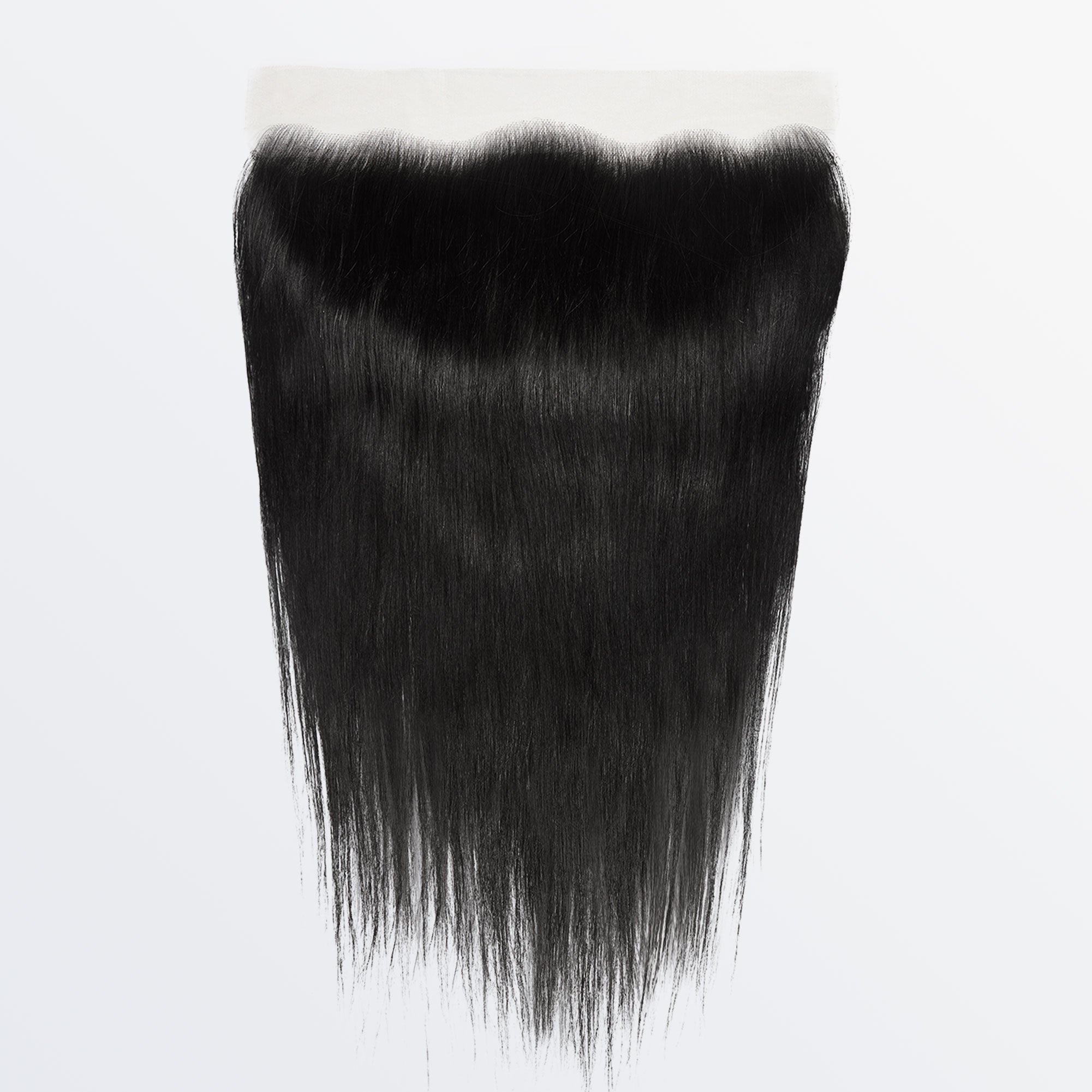 StariaHair 14-24 Inch 13"x4" Straight Transparent Lace Frontal #1B