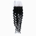 StariaHair 12-20 Inch 5"x5" Transparent Lace Closure Water Wave #1B