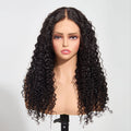 StariaHair 13"x4" HD Lace Water Wave Frontal Wig #1B