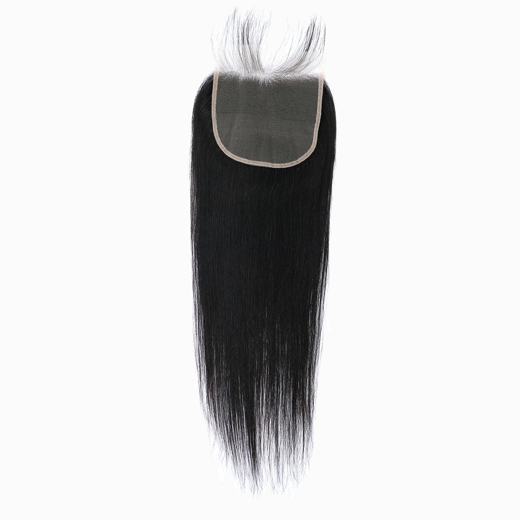 StariaHair 5x5 HD Lace Closure Straight #1B