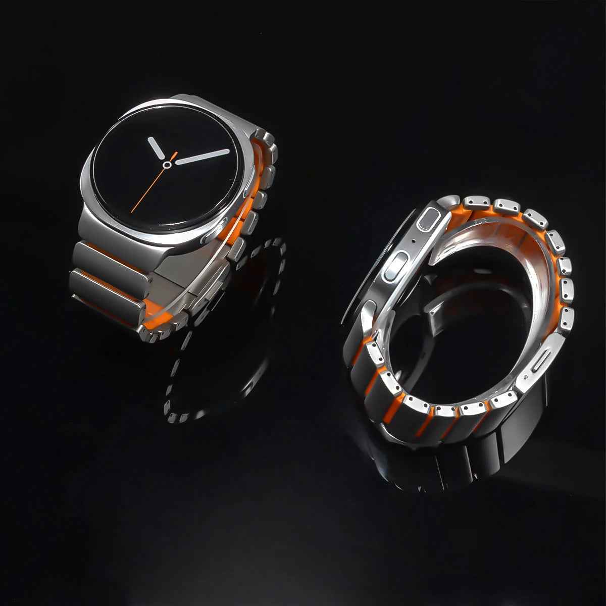 Titanium Samsung Galaxy Watch 8 & 7 Watch Band I 40MM, 44MM, 46MM, 47MM