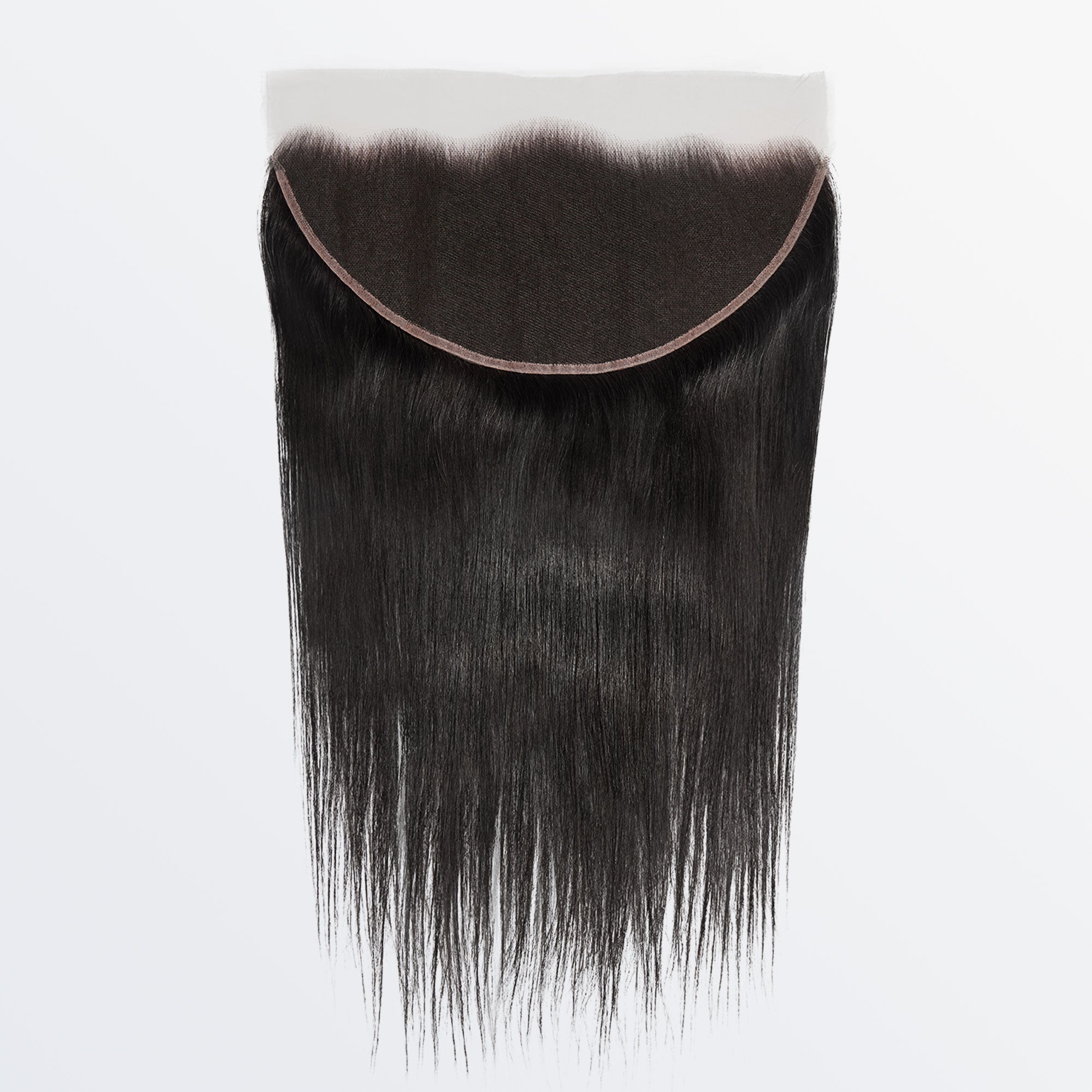 StariaHair 14-24 Inch 13"x4" Straight Transparent Lace Frontal #1B