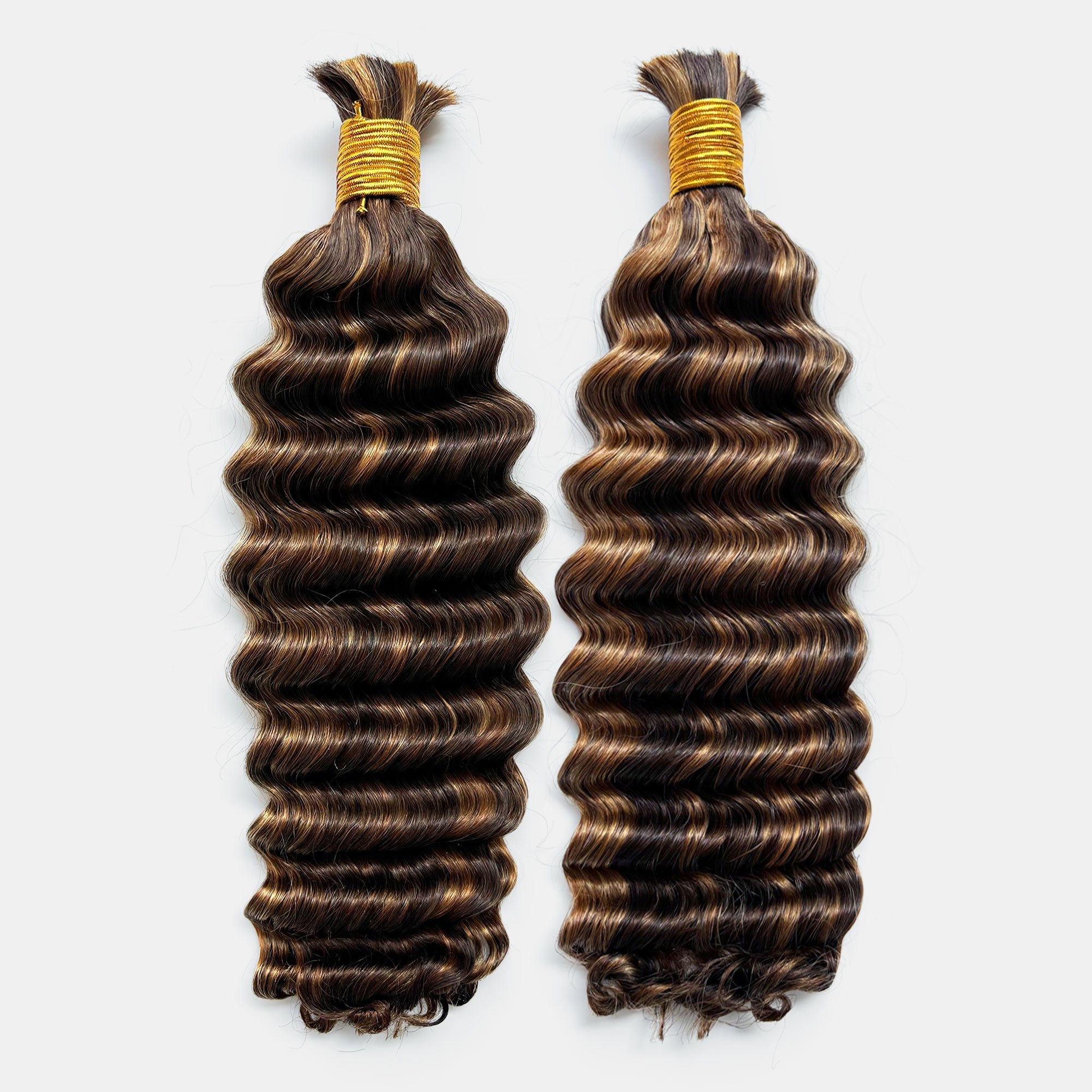 StariaHair Deep Wave Hair Bulk Hair for Braiding P4/27