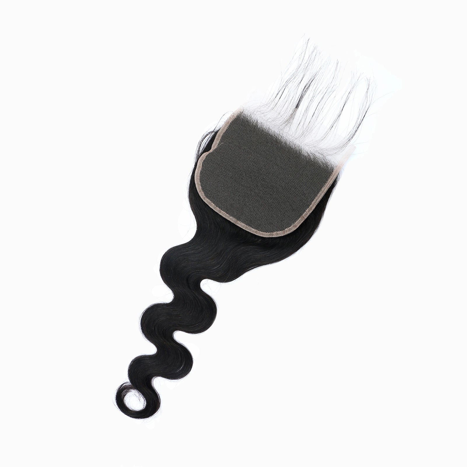 StariaHair 14-20 Inch HD Lace Closure Body Wave 4"x4" #1B