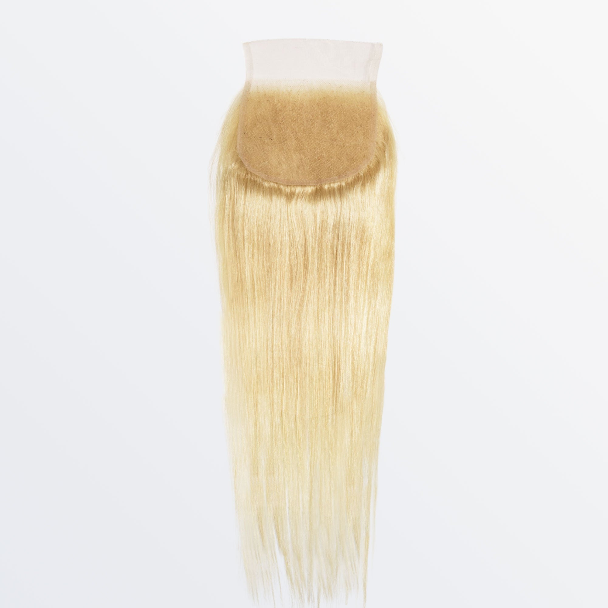 StariaHair 12-20 Inch #613 Blonde 5"x5" Straight Transparent Lace Closure