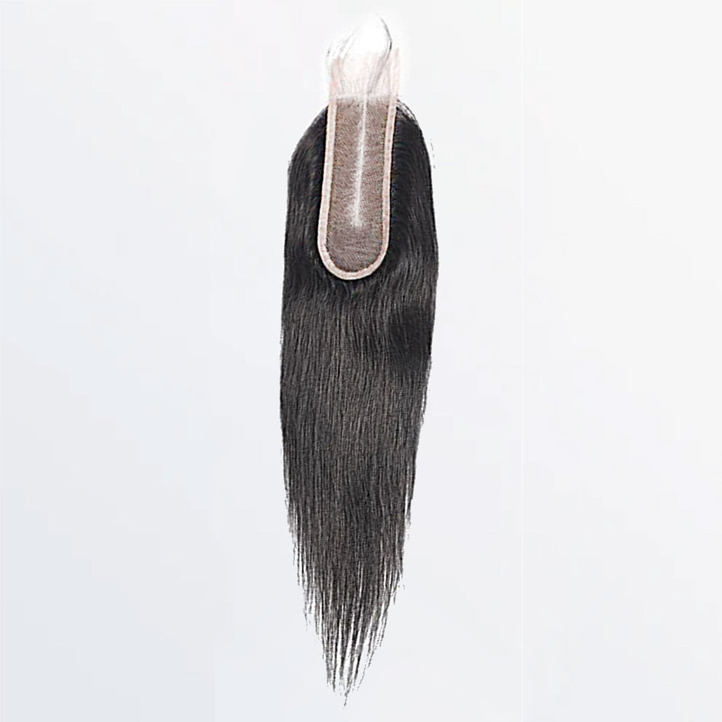 StariaHair 12-20 Inches 2"x6" Straight HD Lace Closure #1B Natural Black