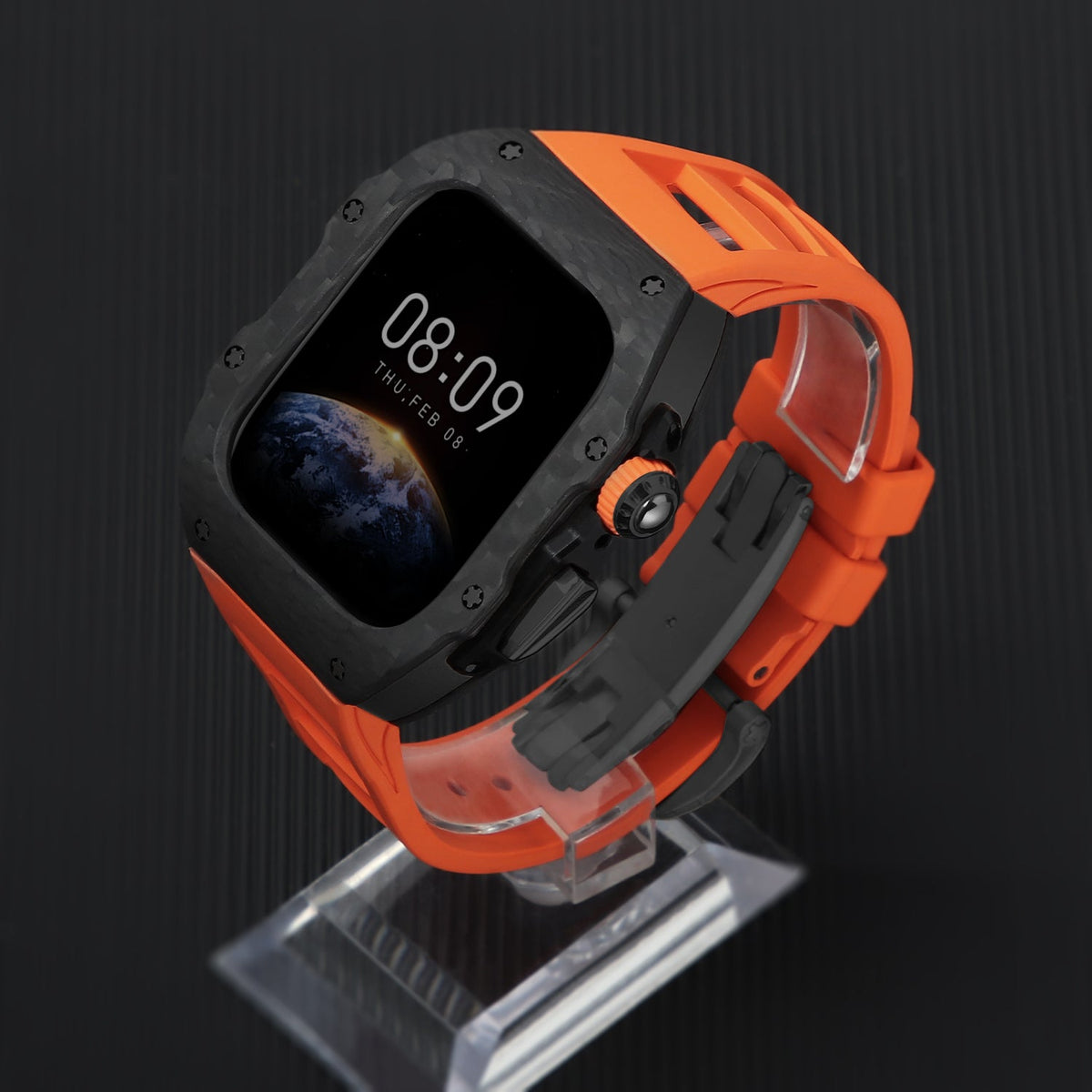 Luxury Mod Kit for Apple Watch 10/11 (42/46mm) - Black Edition