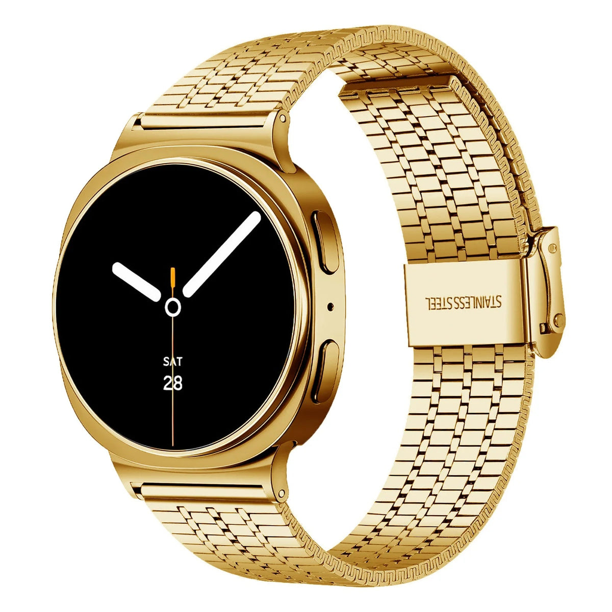Luxury Stainless Steel Integrated Band for Samsung Galaxy Watch 8 & 7 I 40MM, 44MM, 46MM, 47MM