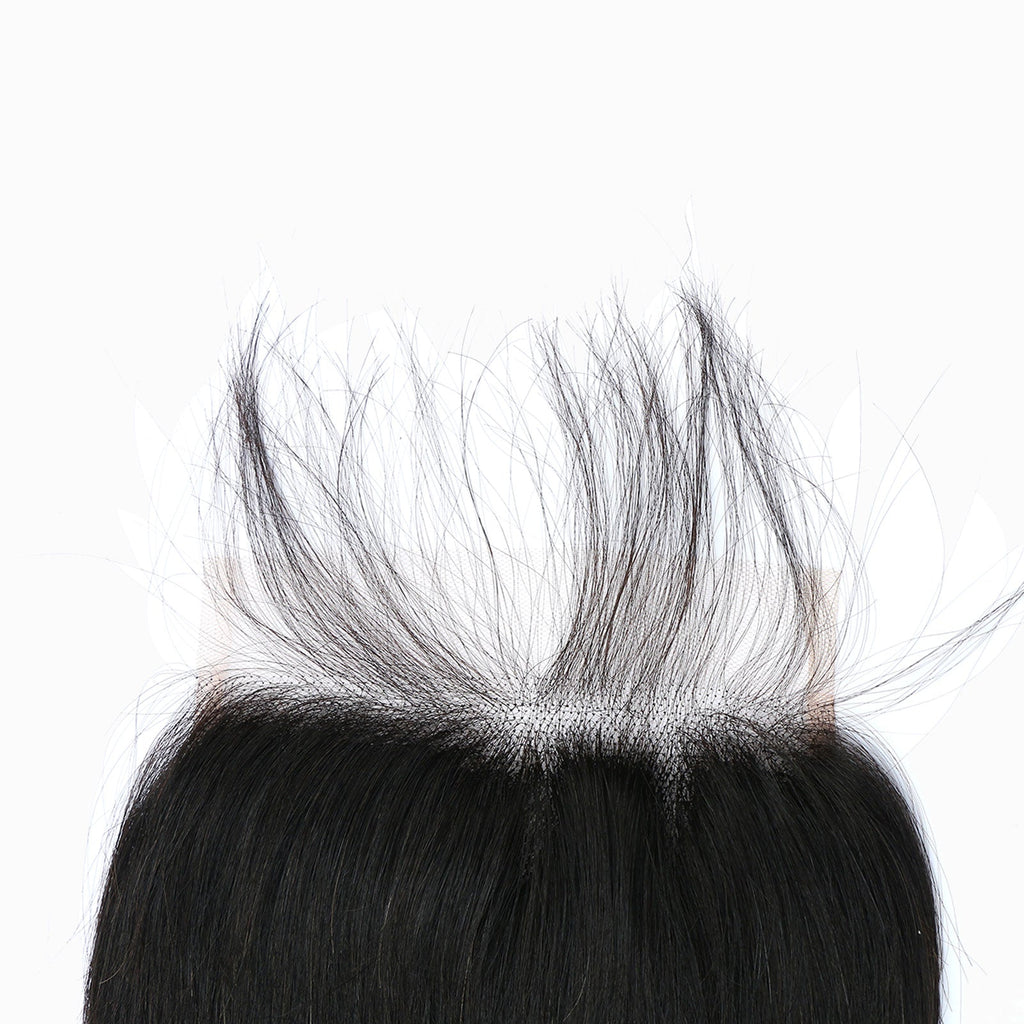 StariaHair 5x5 HD Lace Closure Straight #1B