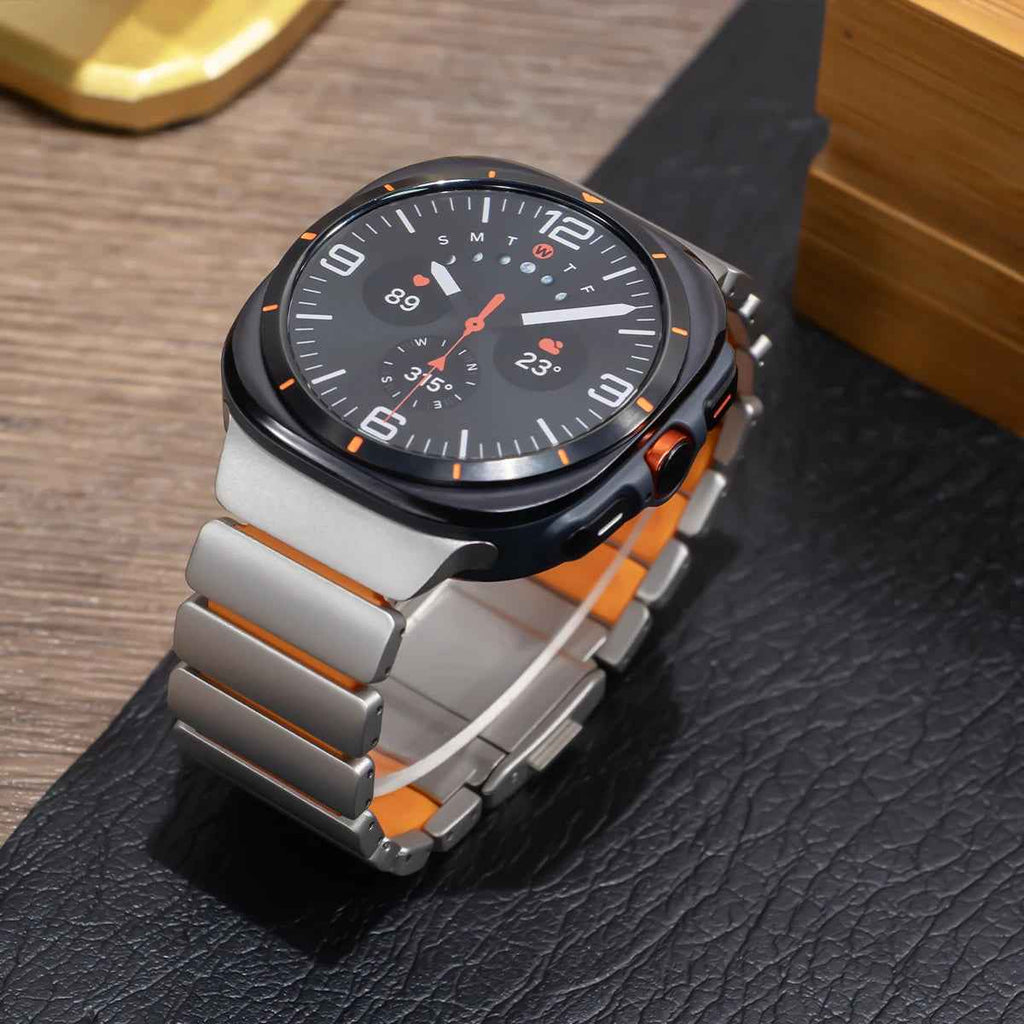 Titanium Samsung Galaxy Watch 8 & 7 Watch Band I 40MM, 44MM, 46MM, 47MM