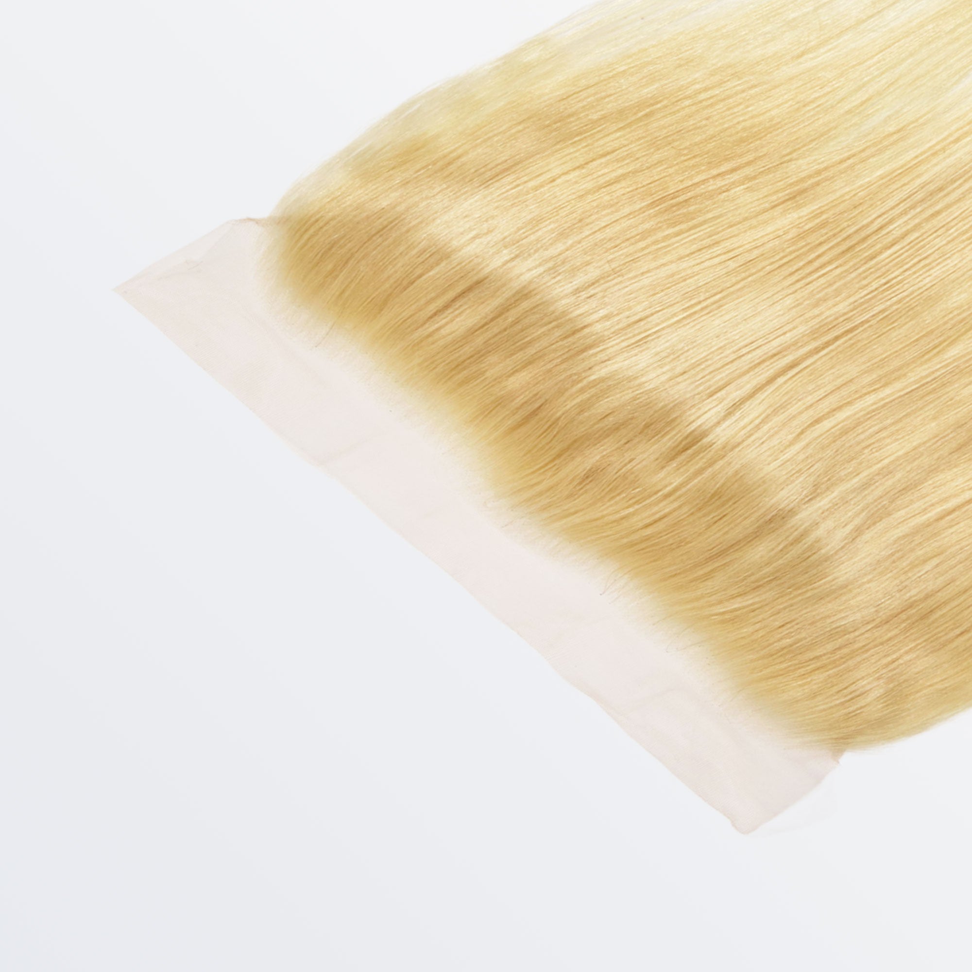 StariaHair 14-20 Inch 13"x4" #613 Blonde Straight Transparent Lace Frontal