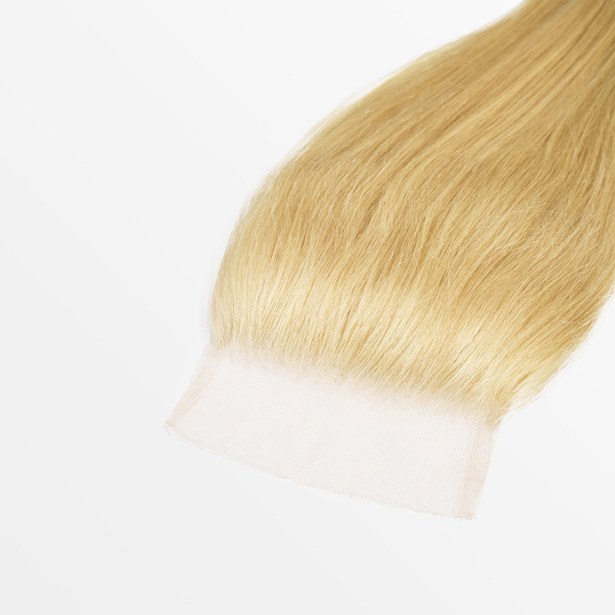 StariaHair 12-20 Inch #613 Blonde 5"x5" Straight Transparent Lace Closure