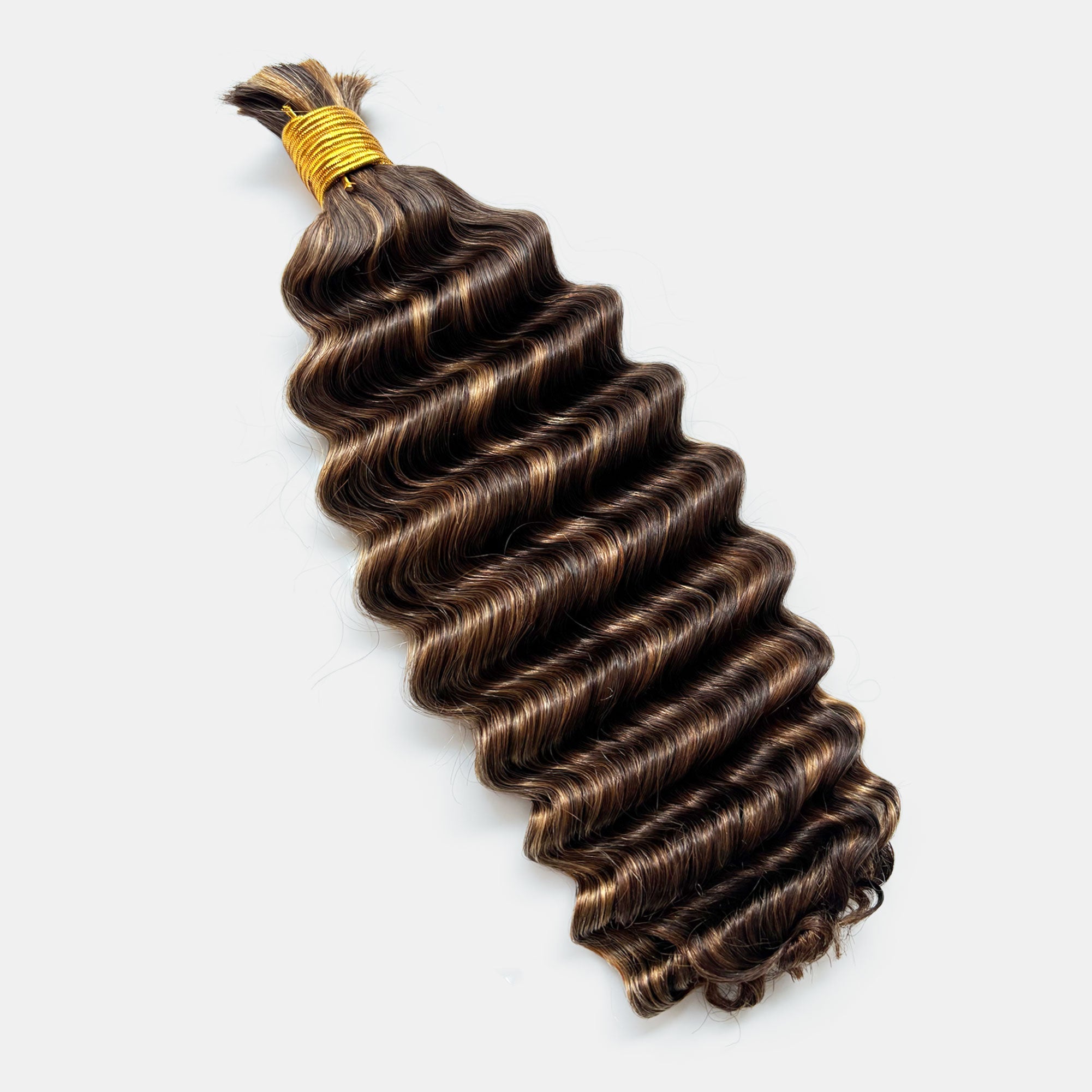StariaHair Deep Wave Hair Bulk Hair for Braiding P4/27
