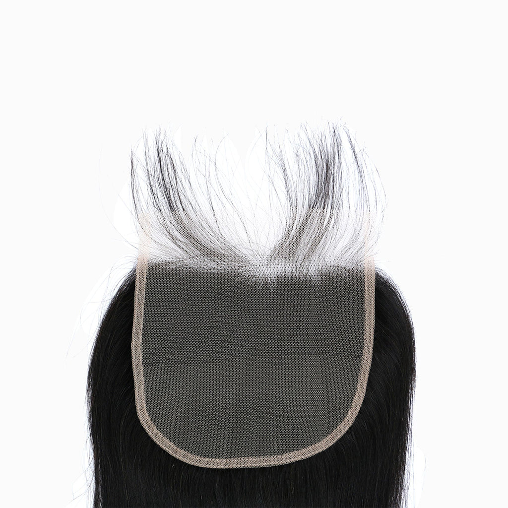 StariaHair 5x5 HD Lace Closure Straight #1B