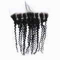 StariaHair 14-20 Inch 13"x4" Deep Wave Transparent Lace Frontal #1B