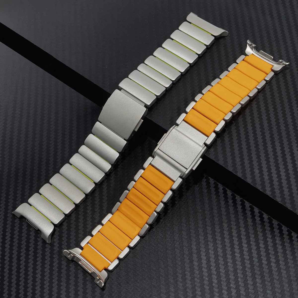 Titanium Samsung Galaxy Watch 8 & 7 Watch Band I 40MM, 44MM, 46MM, 47MM