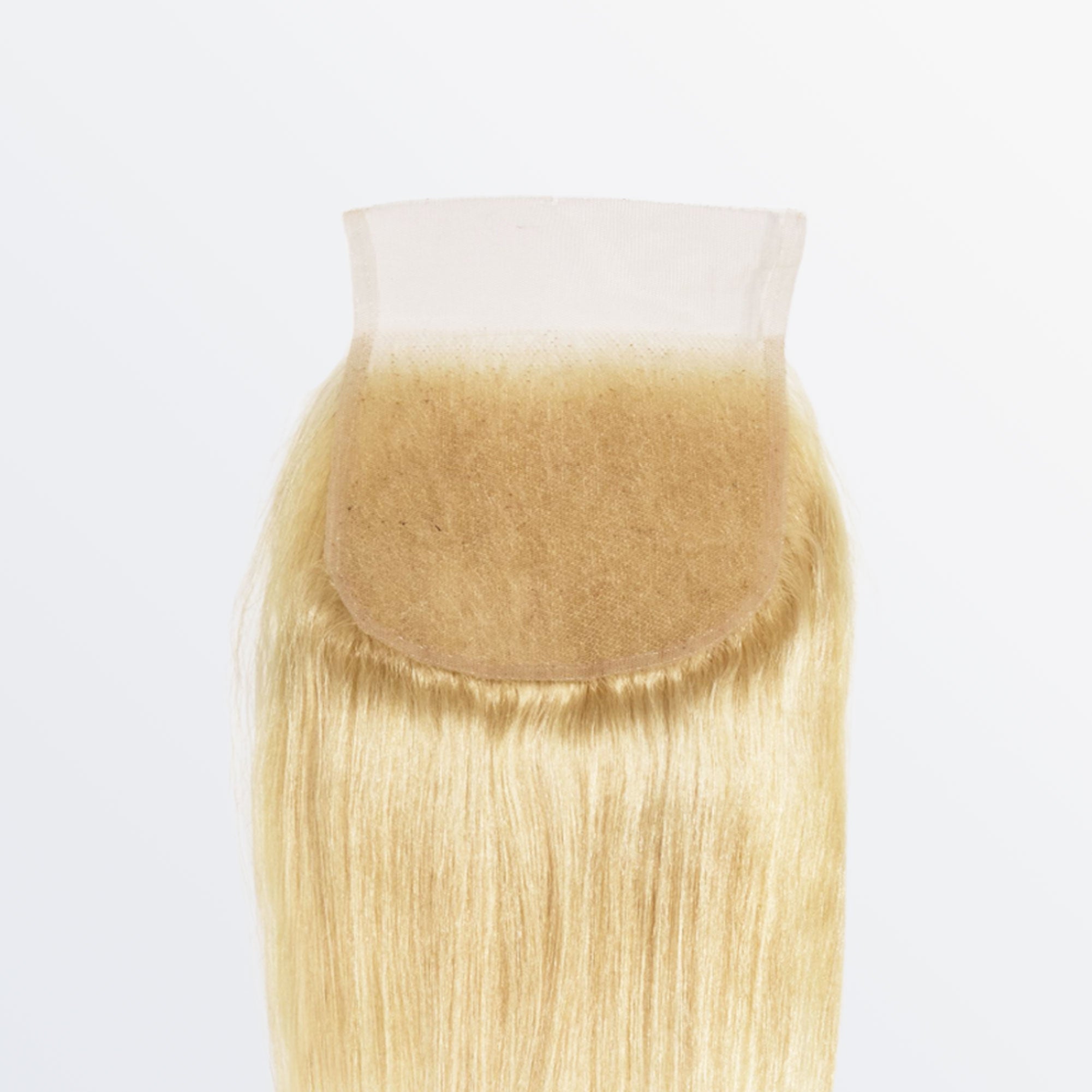 StariaHair 12-20 Inch #613 Blonde 5"x5" Straight Transparent Lace Closure