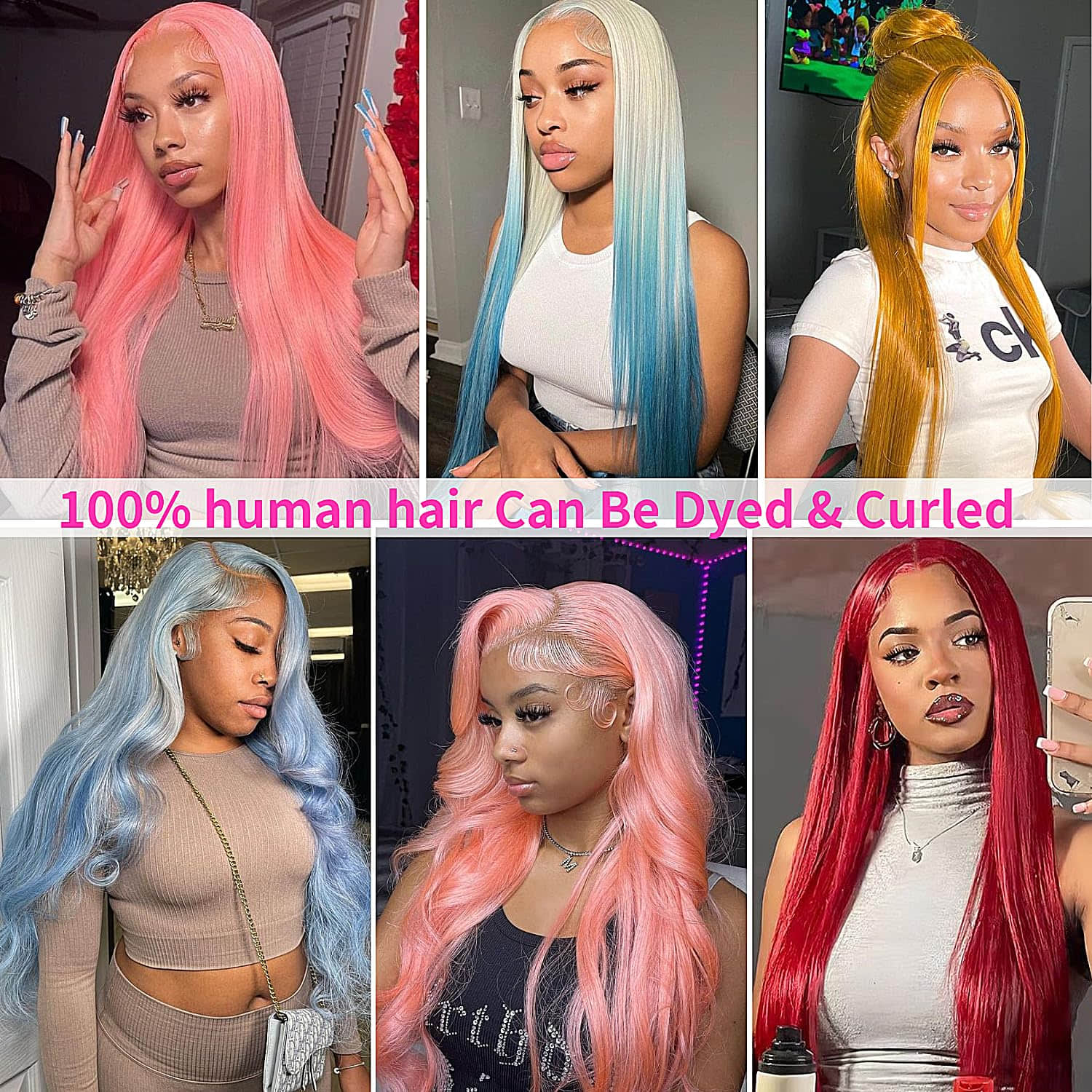 StariaHair #613 Blonde 13"x4" Straight Transparent Lace Frontal Wigs 150%