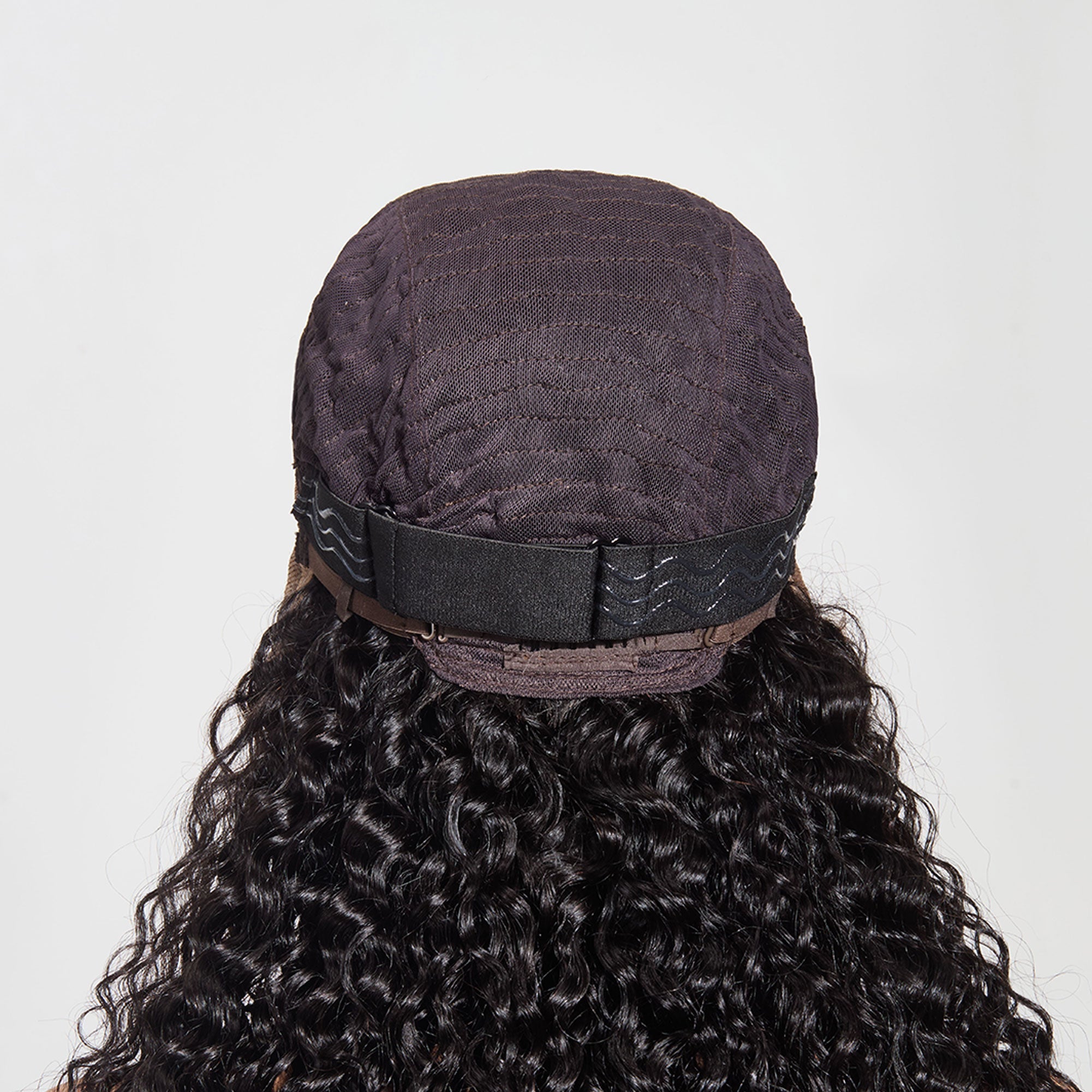 StariaHair 13"x4" HD Lace Water Wave Frontal Wig #1B