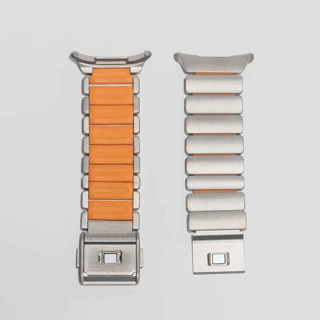 Titanium Samsung Galaxy Watch 8 & 7 Watch Band I 40MM, 44MM, 46MM, 47MM