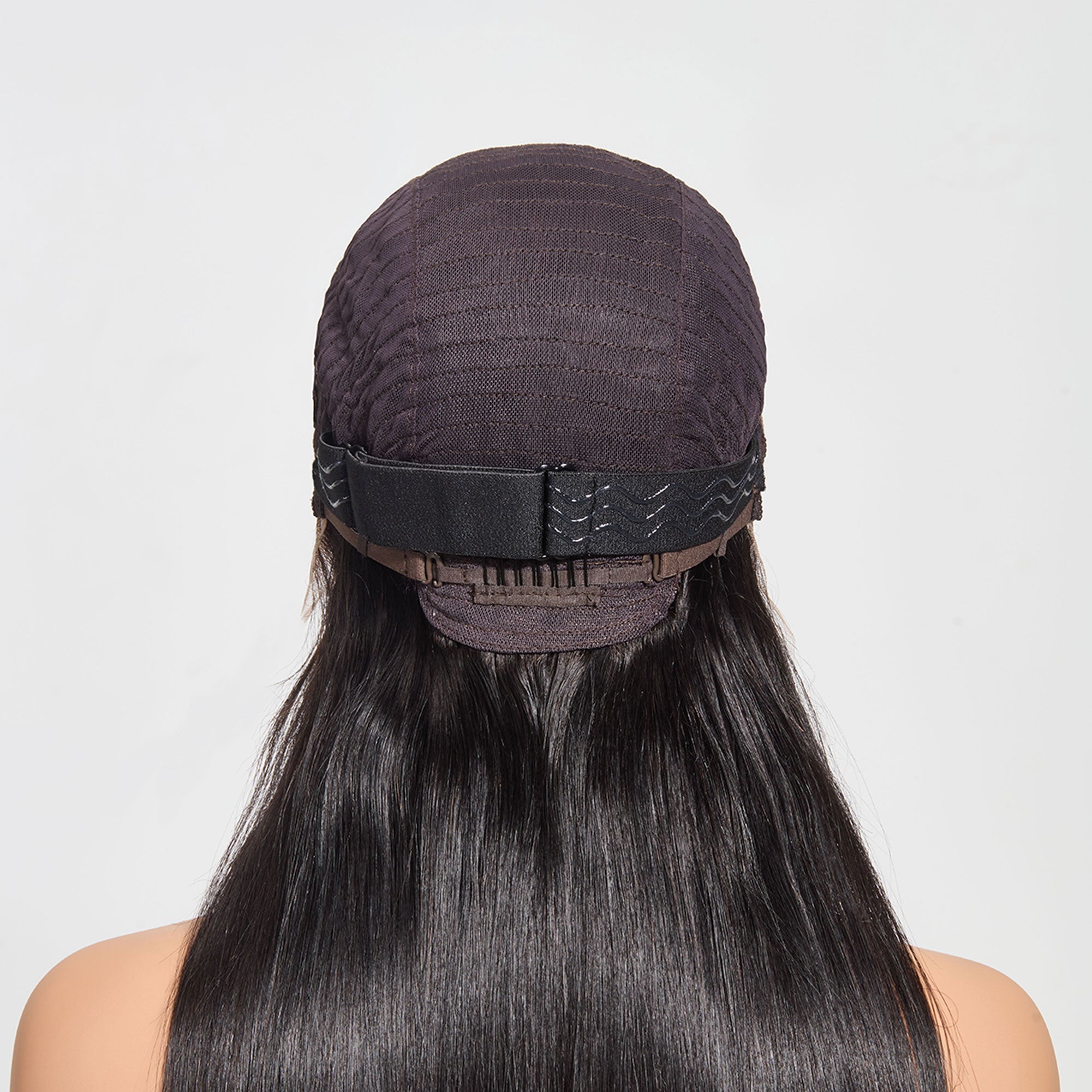 StariaHair 13"x6" HD Lace Straight 200% Frontal Wig #1B