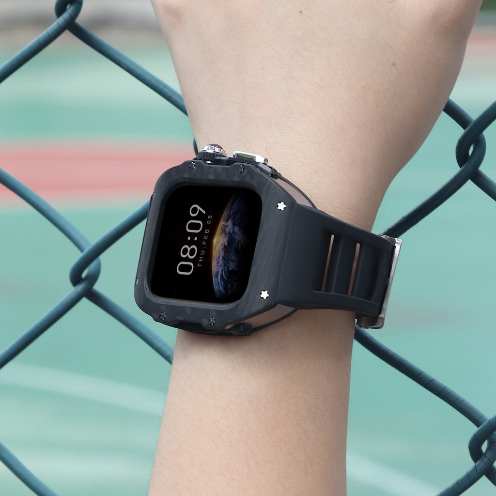 Luxury Mod Kit for Apple Watch 10/11 (42/46mm) - Black Edition