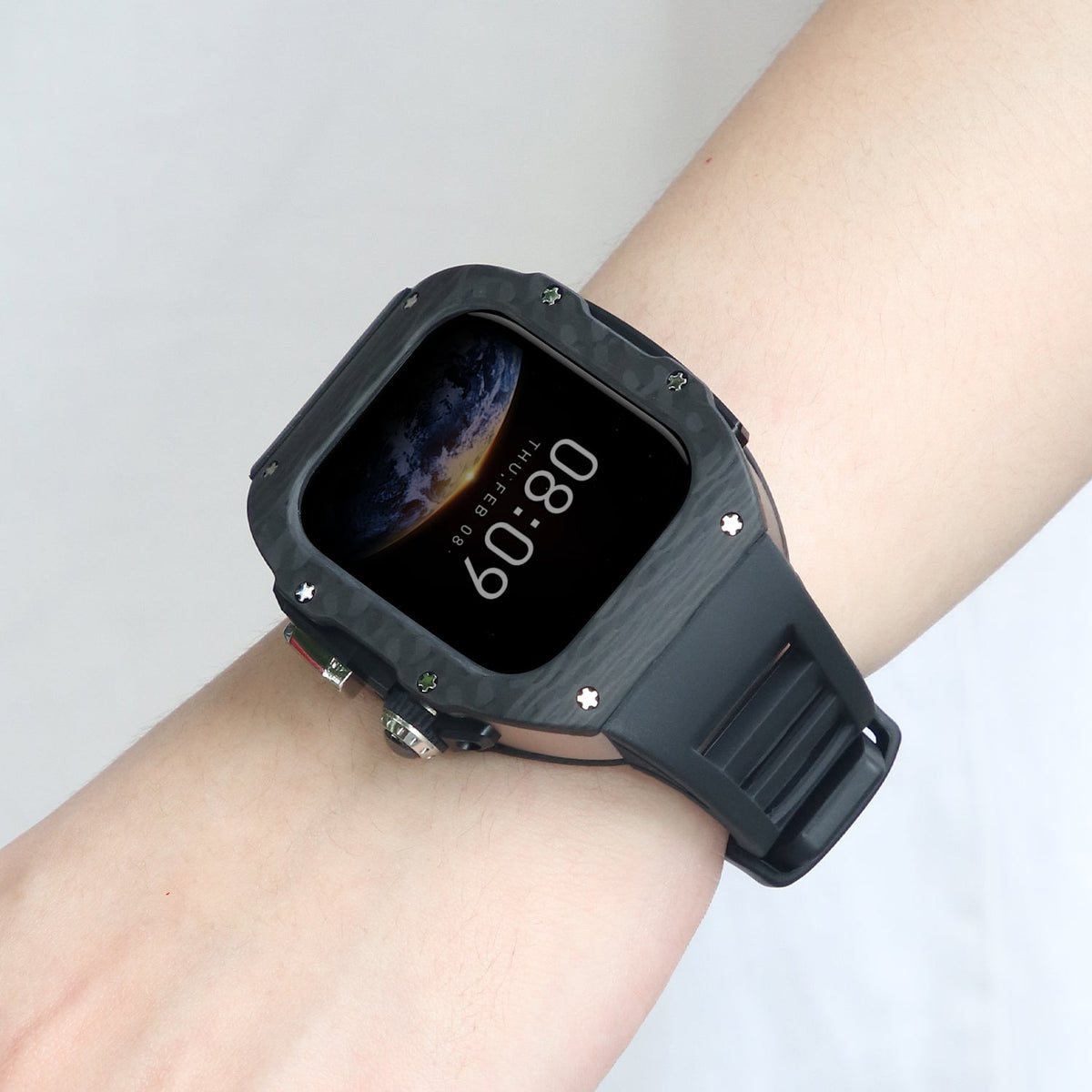 Luxury Mod Kit for Apple Watch 10/11 (42/46mm) - Black Edition
