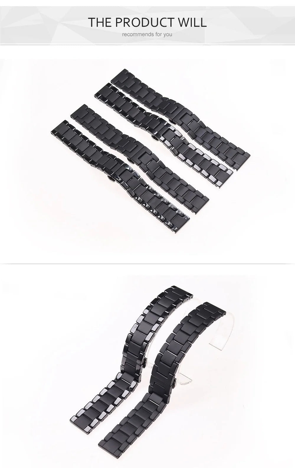 Ceramic Apple Watch Band Series 11/10/9/8/7/6/5/4/ SE / Ultra 1/2/3