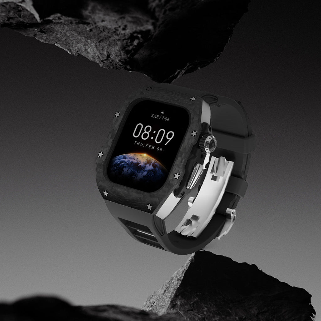 Luxury Mod Kit for Apple Watch 10/11 (42/46mm) - Black Edition