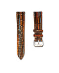 Picasso Patina Alligator Leather Watch Strap 22mm