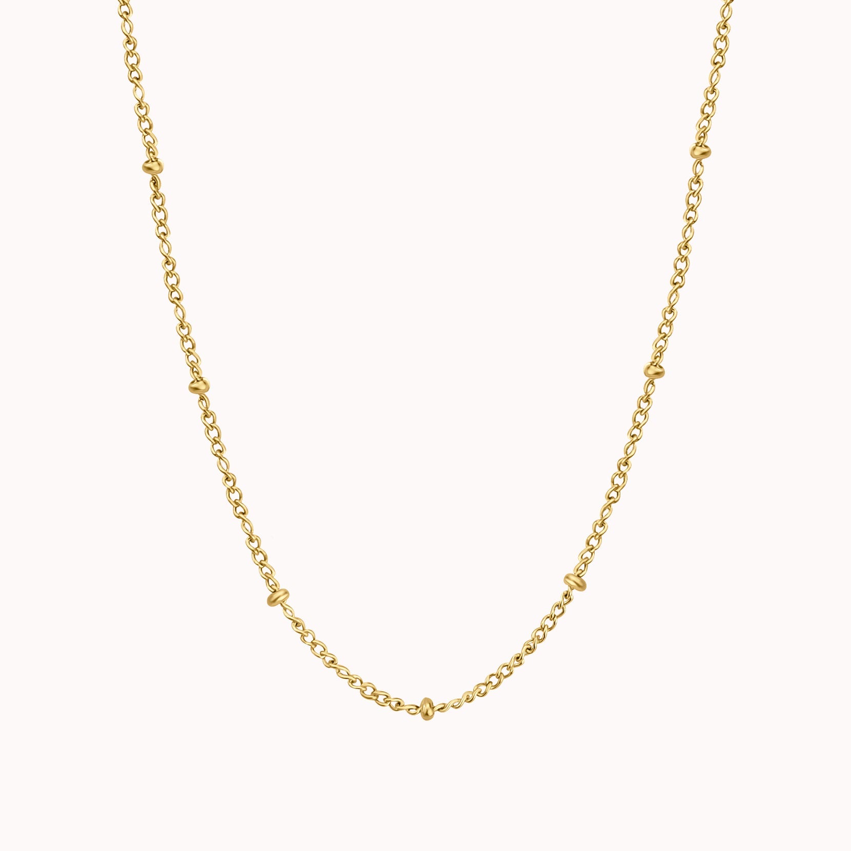 Jolie Beaded Chain Necklace