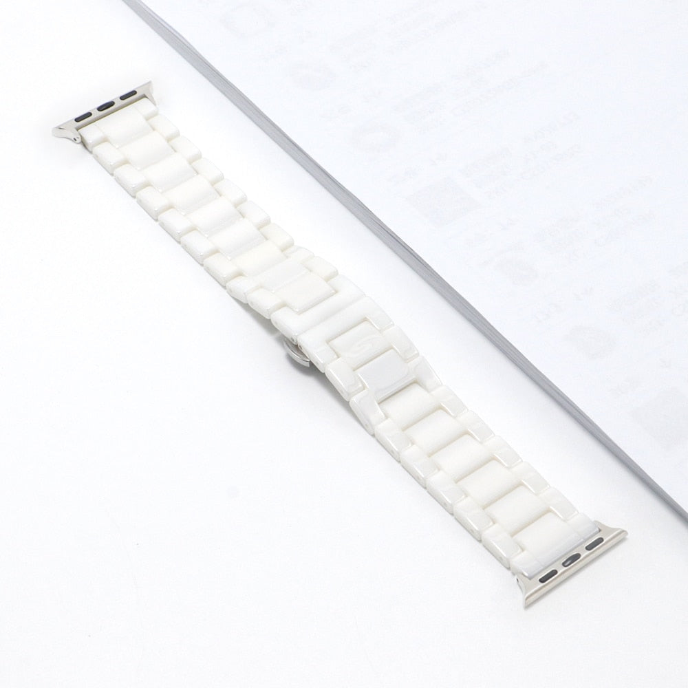 Ceramic Apple Watch Strap  Series 11/10/9/8/7/6/5/4/ SE / Ultra 1/2/3