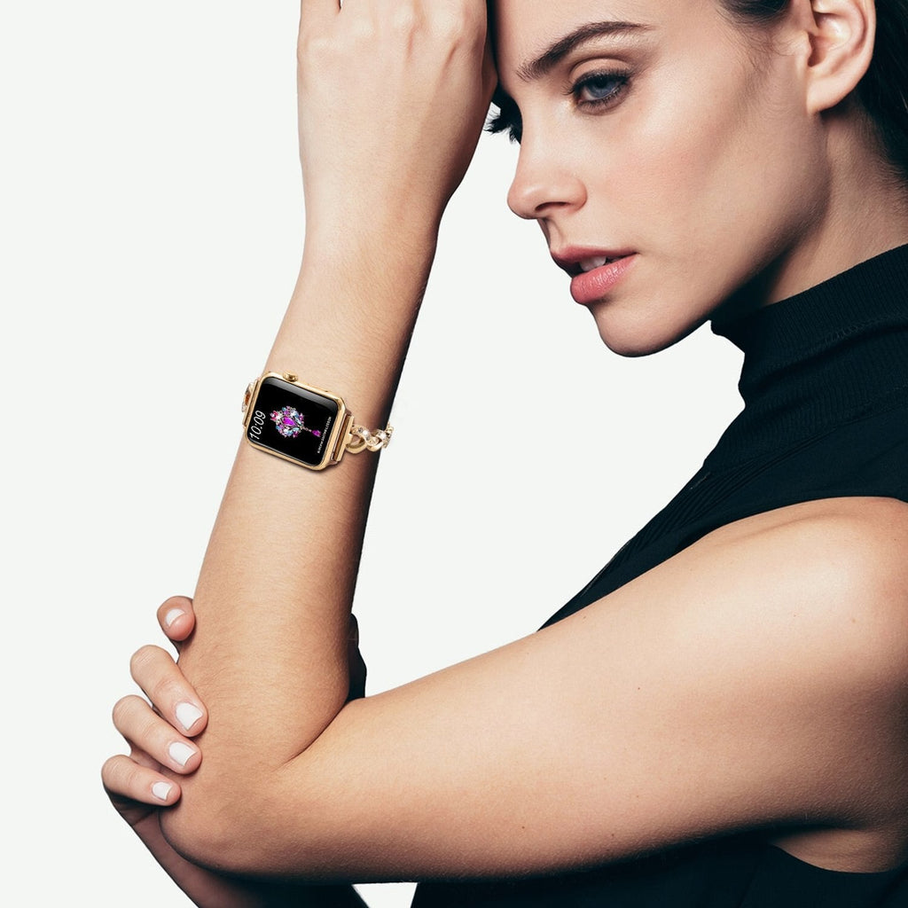 Diamond Apple Watch Band Series 11/10/9/8/7/6/5/4/ SE / Ultra 1/2/3