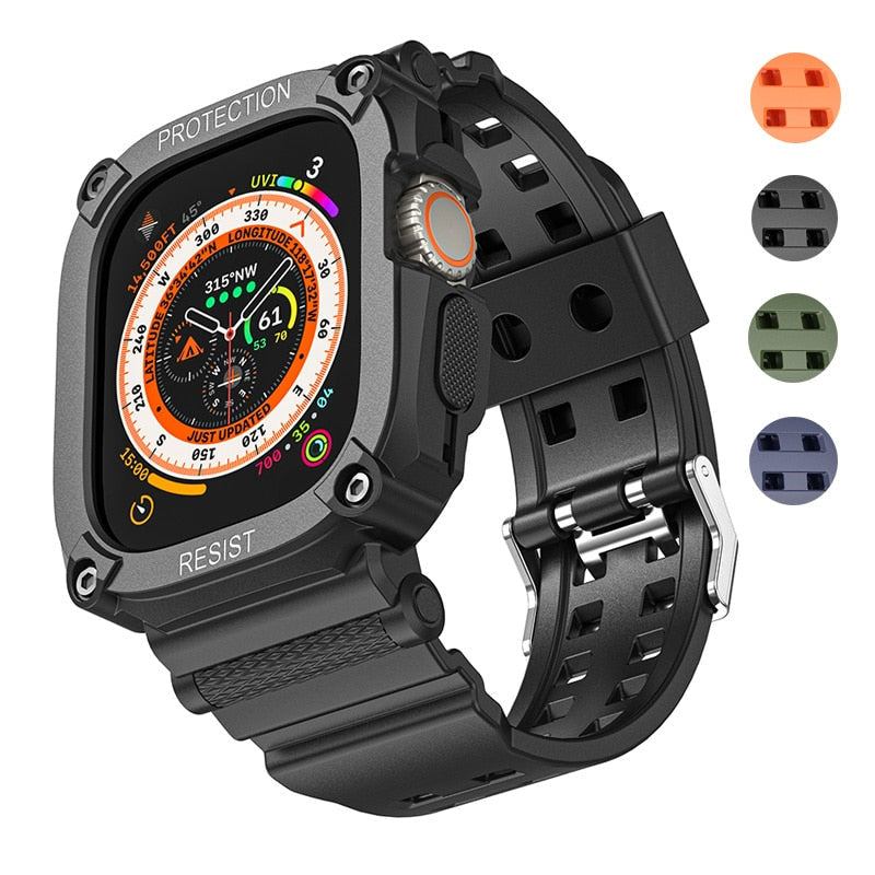 Silicone Apple Watch Band and Case: The Stylish Protector for Your Timepiece
