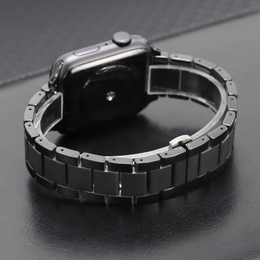 Ceramic Apple Watch Strap  Series 11/10/9/8/7/6/5/4/ SE / Ultra 1/2/3
