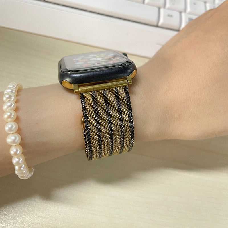 Milanese Apple Watch Strap Series 11/10/9/8/7/6/5/4/ SE / Ultra 1/2/3