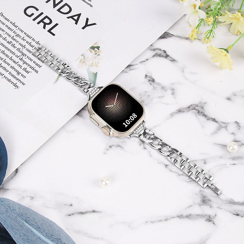 Apple Watch Diamond Strap/Brecelet Series 11/10/9/8/7/6/5/4/ SE / Ultra 1/2/3
