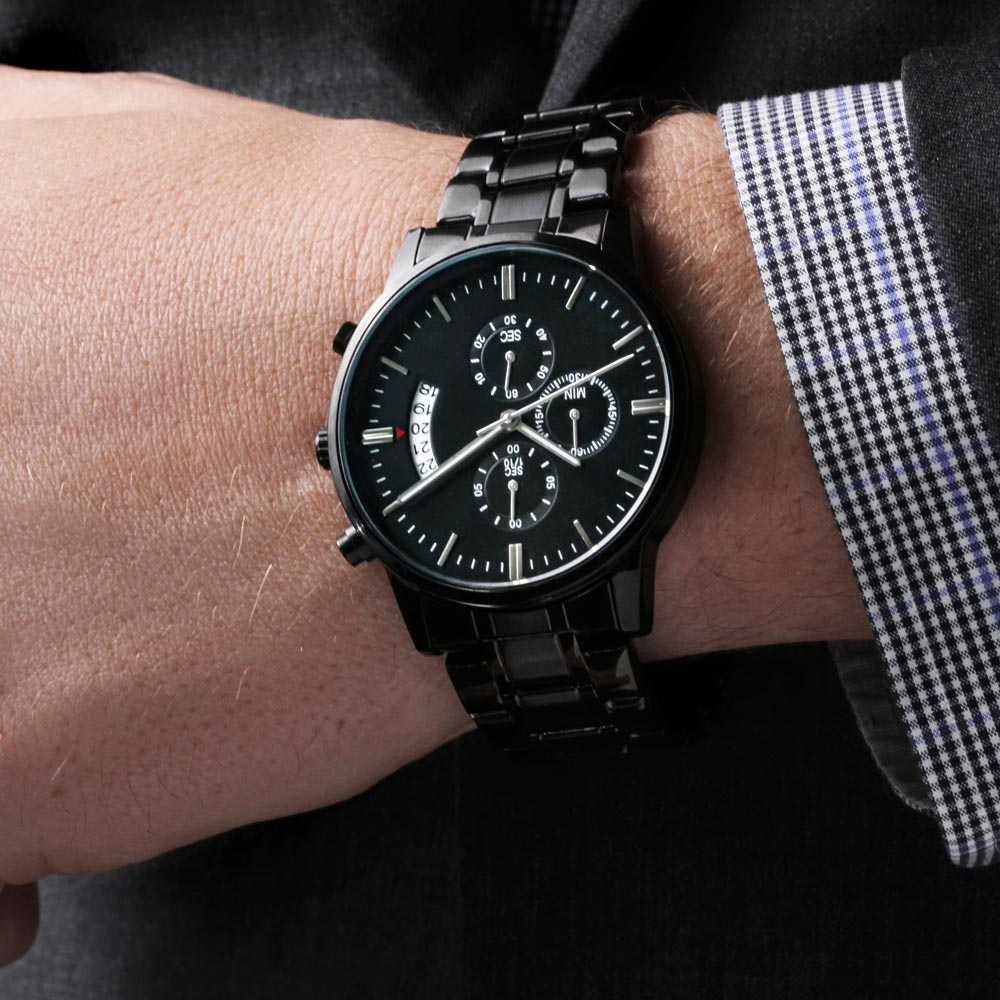 Office of Time Management Chronograph Watch