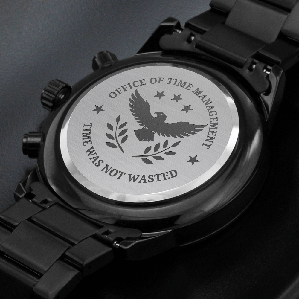 Office of Time Management Chronograph Watch