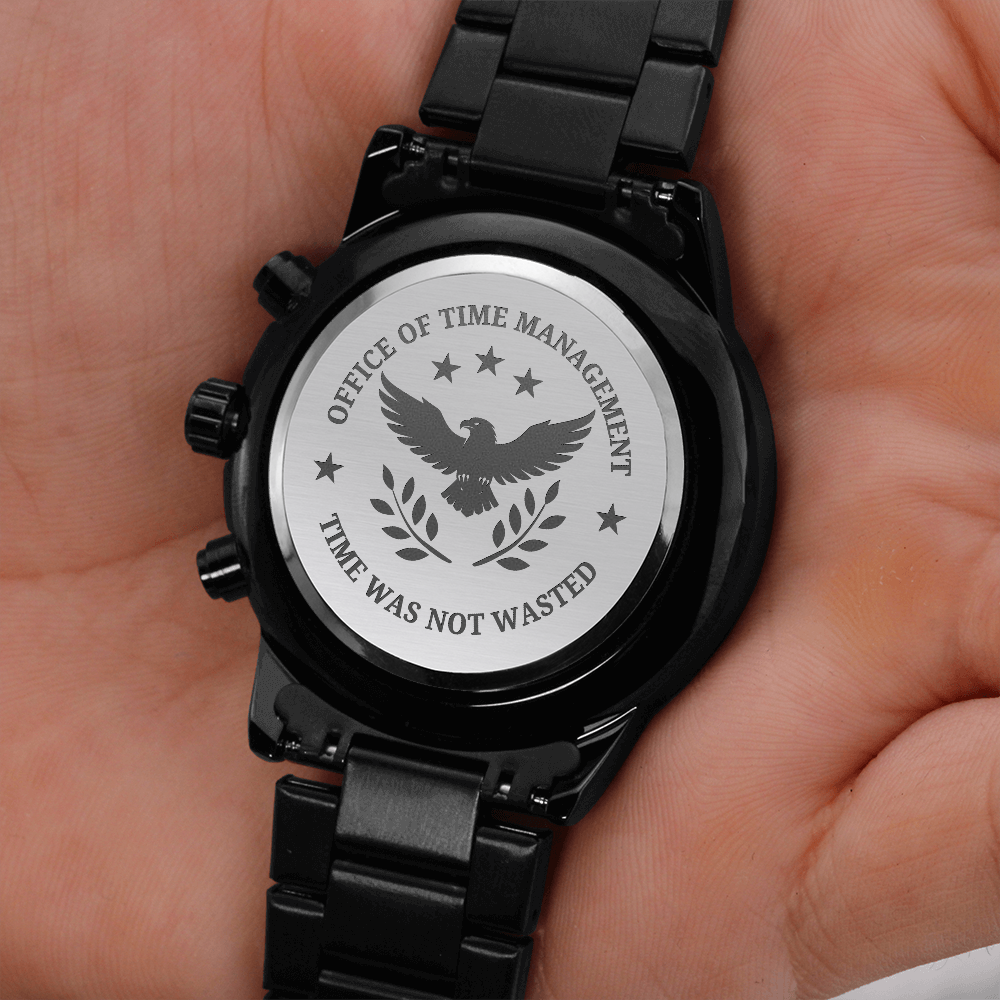 Office of Time Management Chronograph Watch