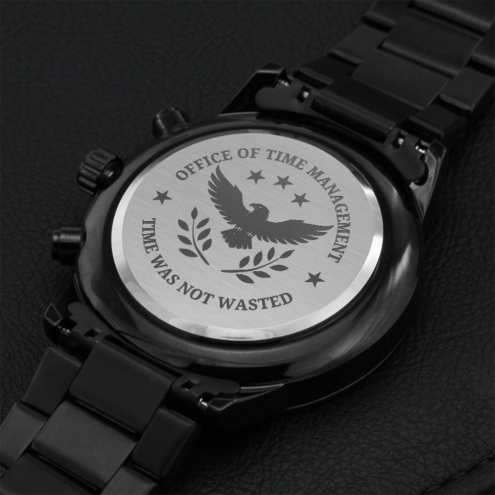 Office of Time Management Chronograph Watch