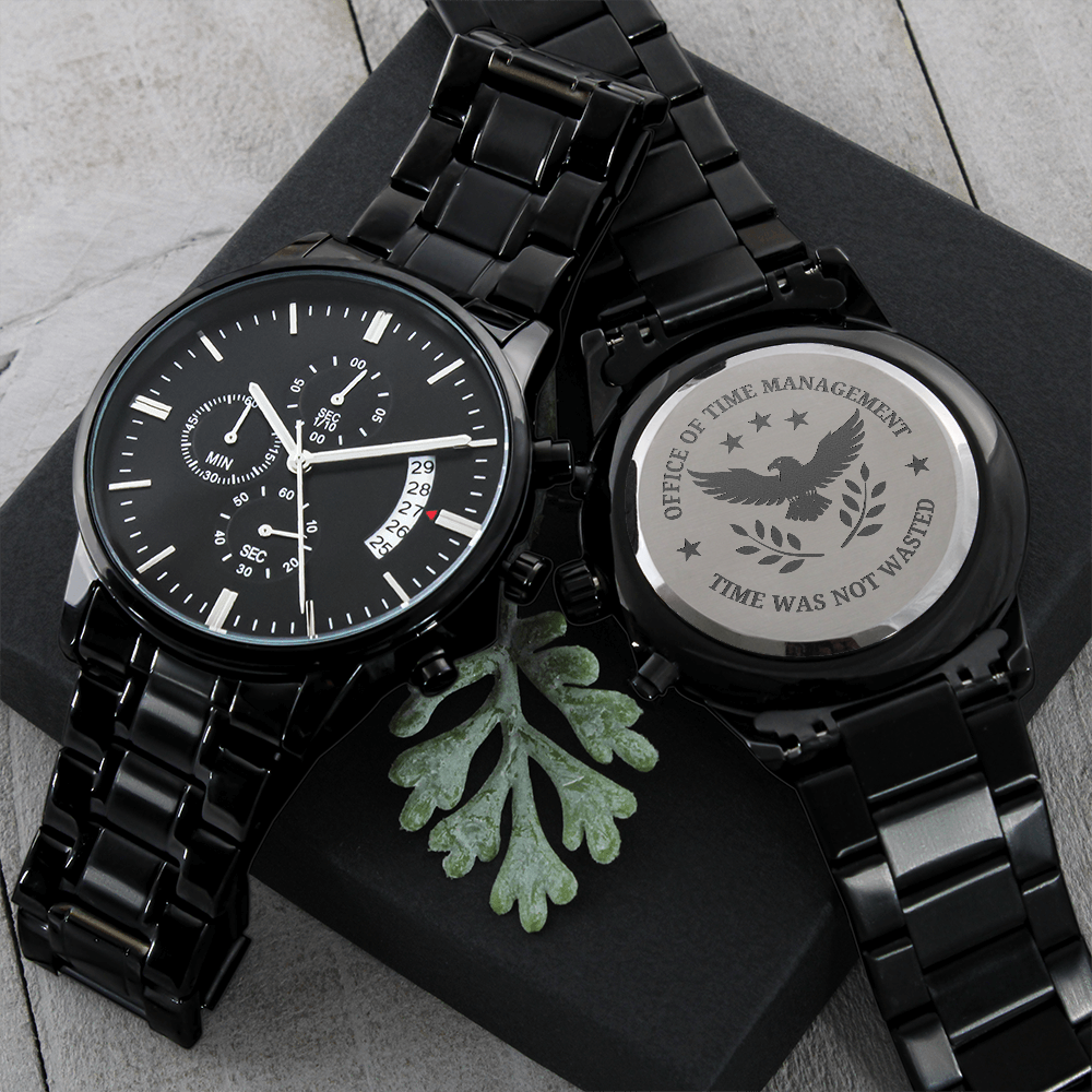 Office of Time Management Chronograph Watch