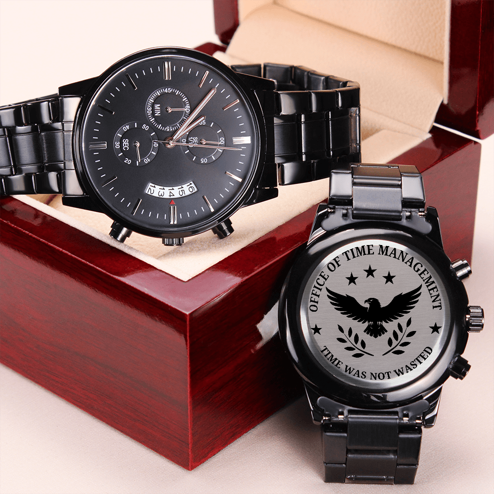 Office of Time Management Chronograph Watch