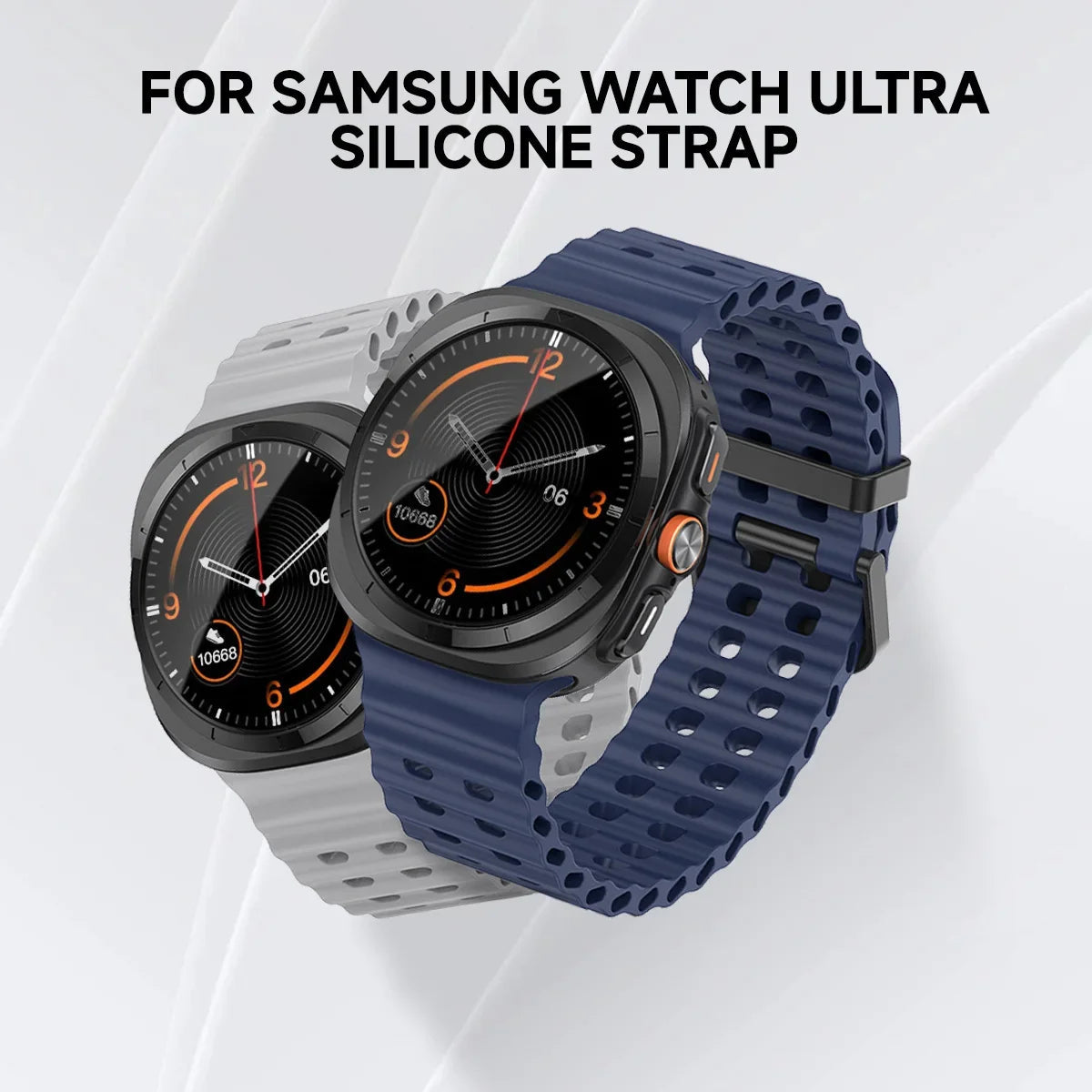 Silicone Samsung Galaxy 7 Ultra Watch Band 47MM