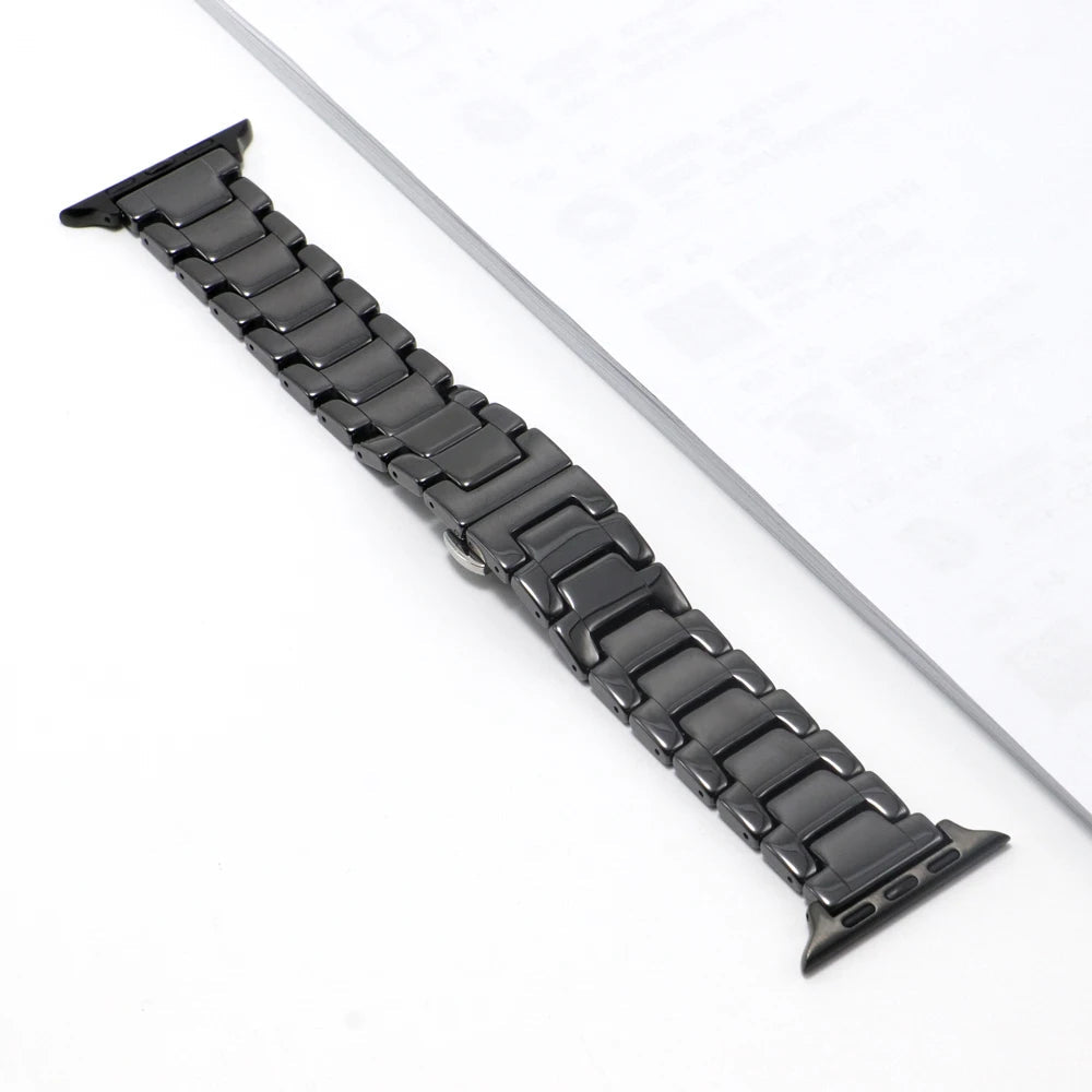 Ceramic Apple Watch Band Series 11/10/9/8/7/6/5/4/ SE / Ultra 1/2/3